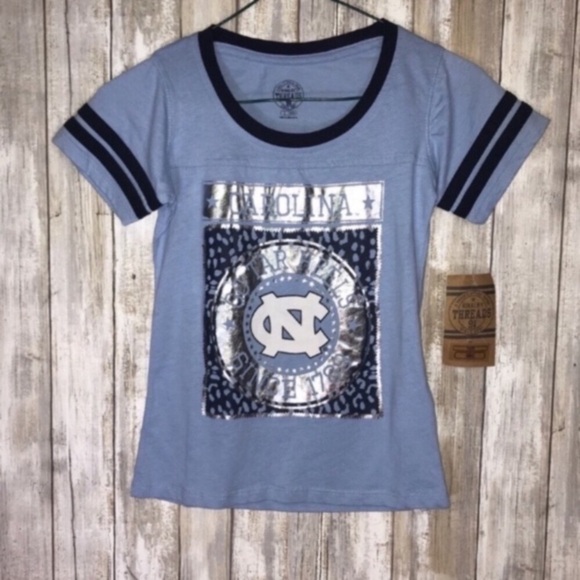 NCAA Other - NWT NCAA Kids NC Tarheels Tee Blue Girls Small